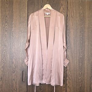 LUNYA Washable Silk Robe Tan XS/S